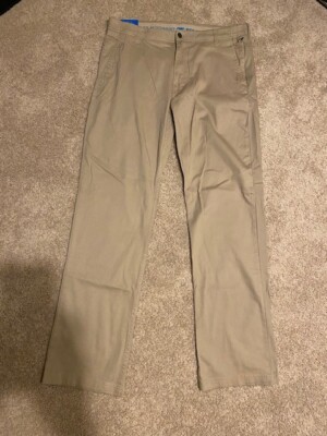 Polar King Men's Size 34x32 Relaxed Fit Tan Flex Movement Pants - NWT