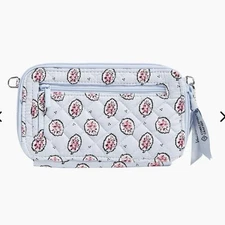 Vera Bradley RFID Wallet Crossbody Magnifique Floral Purse NEW Wallet