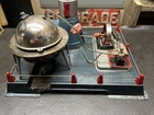 Vintage 50s Marx ( Line Mar )  ATOMIC REACTOR Tin Toy with a Steam Engine