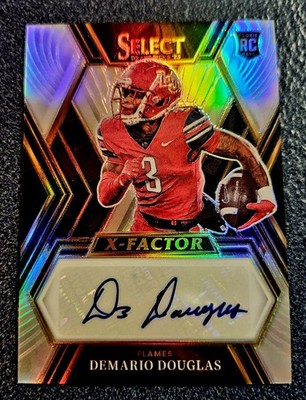 2023 Select Draft Picks X-Factor Auto Silver Demario Douglas LIBERTY FLAMES KHH