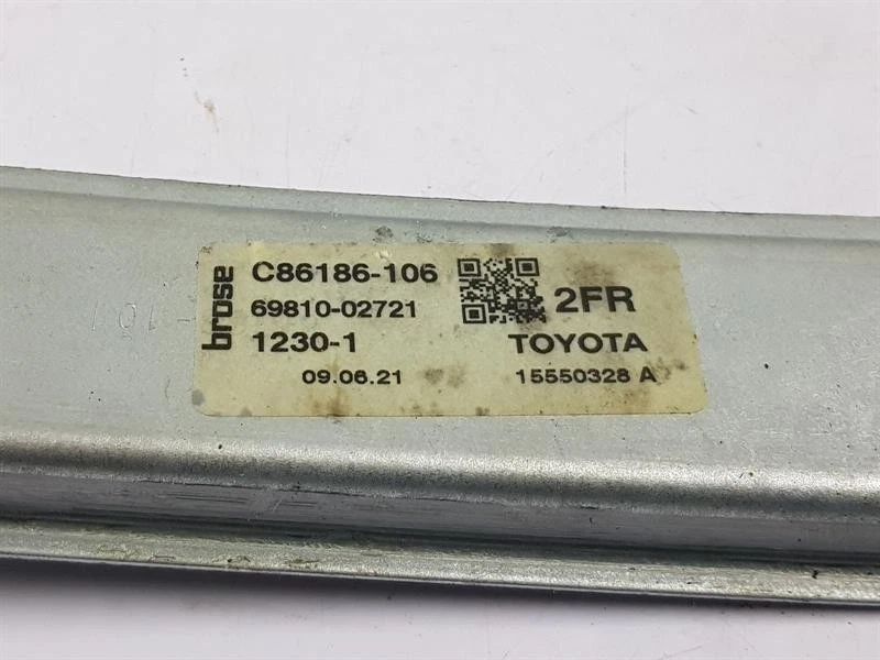 Toyota Corolla 2021 regulador ventana delantera lado derecho 5 puertas hatchback 6981002721 Foto 3 de 4