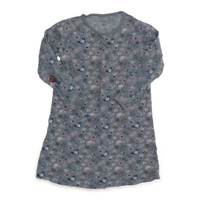 Name It, Kleid, Größe: 98/104, Blau/Mehrfarbig, Mädchen #nRO