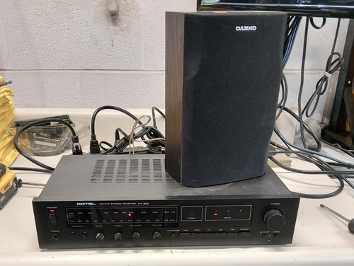Vintage Rotel RX-830 AM/FM Stereo Receiver Tested & Working VGC