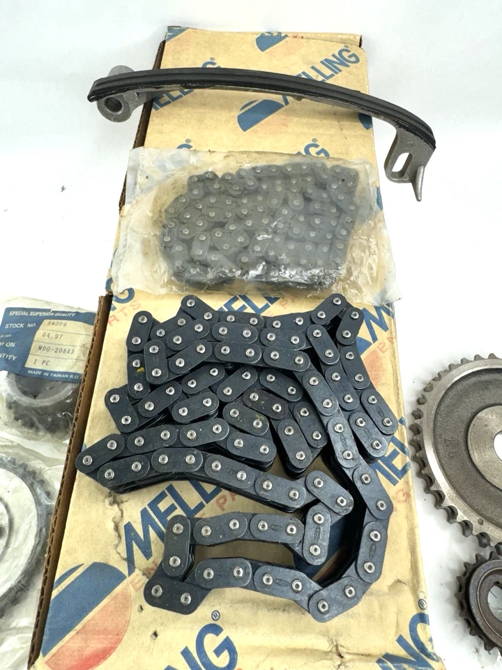 Kit de corrente de distribuição de motor Melling 3-102S - Mazda B2600 / Chrysler Conquest Starion - Imagem 4 de 4
