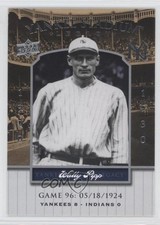 2008 Upper Deck Yankee Stadium Legacy Wally Pipp #YSL96 0t2
