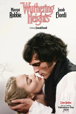 Wuthering Heights Margot Robbie Jacob Elordi 2026 Film Poster
