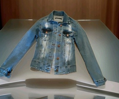 Philipp Plein Jeansjacke Damen Größe XS