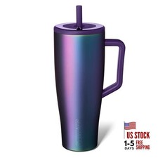 Br Mate Era 40 oz Tumbler with Handle and Straw  100 Leakproof 40oz Dark Aura