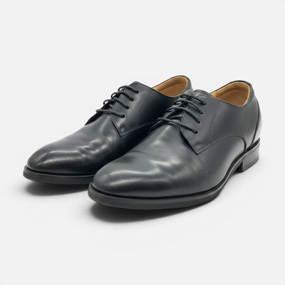 CHAMARIPA Herren Oxford Stil Elevator Schuhe Schnürhalbschuhe Schwarz, EUR 37