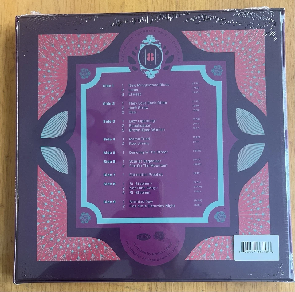 Cornell 5/8/77 by Grateful Dead (Record, 2018) New Sealed - Image 2 of 2