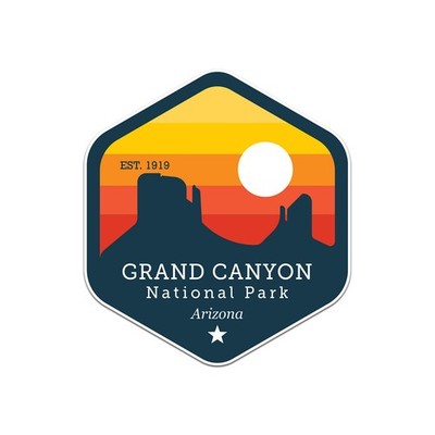 Grand Canyon National Park Arizona Sticker Decal