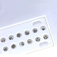 10-100x Dental orthodontic roth 0.022" 3hooks bracket brace standard sandblasted