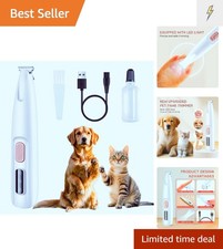 Multifunctional Pet Paw Trimmer with Safety Features - Ideal for Dogs and Cats