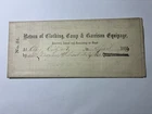 1865 Cave City KENTUCKY 12th US Colored Heavy Artillery Regiment Document