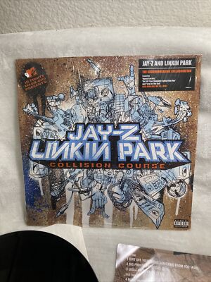 HIPHOP 唾奇 P.O.M pitch odd mansion CD 604 Jay-Z & Linkin Park Collision Course Rap Cult LP W/Insert