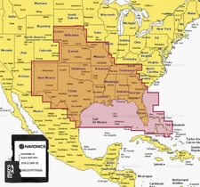 2025 Navionics Plus microSD/MSD Chart Card Maps U.S. South Lakes,Rivers,Coastals