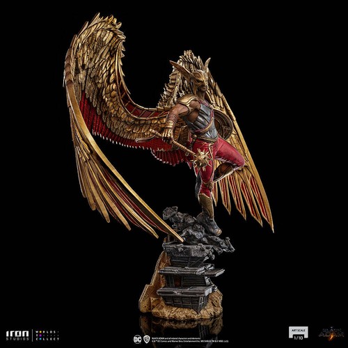 IRON STUDIOS DC Black Adam 2022 Hawkman 1/10 Tenth Scale Statue Figure NEW - Picture 2 of 12