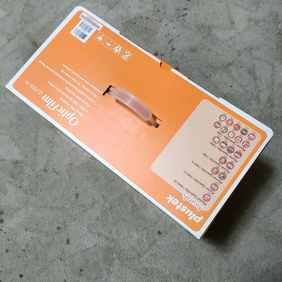 Plustek OpticFilm 8200i AI Film Scanner 7200dpi Color Black Not Opened Beautiful - Image 2 of 4