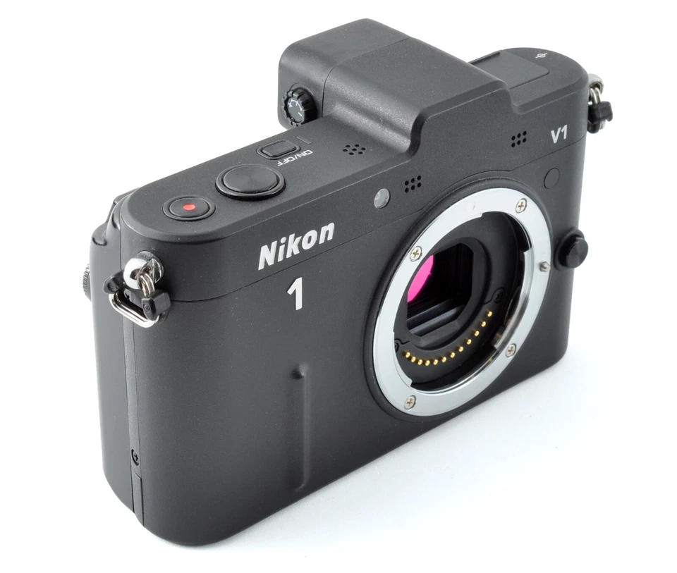 Nikon 1 V1 Black [MINT] 10.1 MP Mirrorless Camera Body Only 8,780 Clicks - Image 4 of 4
