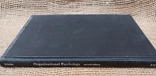 ORGANIZATIONAL PSYCHOLOGY (FOUNDATIONS OF MODERN, 2d ed, Schein *Excellent*