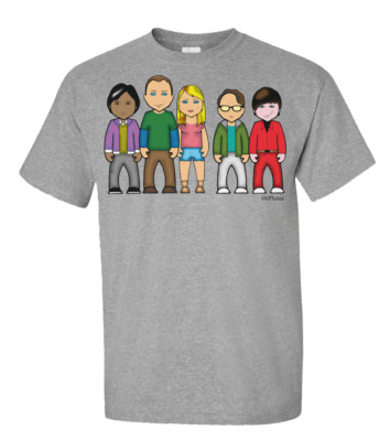 Nerdy Physicists by VIPwees Herren BIO Baumwolle T-Shirt TV Komödie Geschenk Öko 