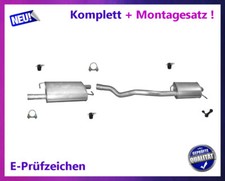 Auspuffanlage VW Transporter V T5 / Multivan V 2.0 85KW kurz Auspuff Montagesatz