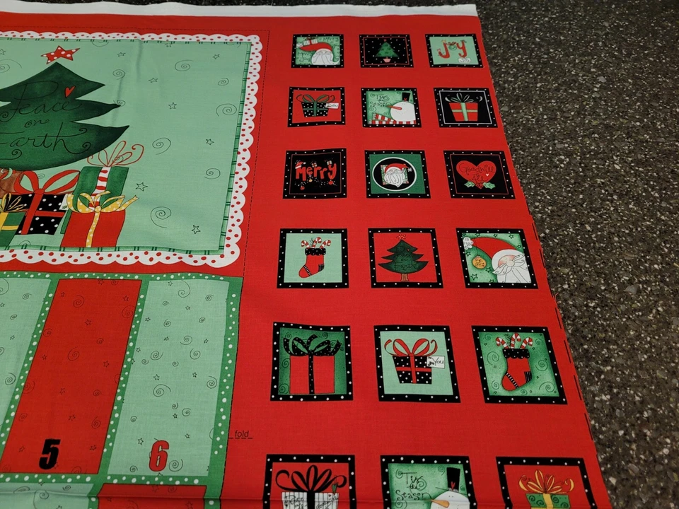 Happy Holly Days 降临日历面板 29x43 Ador-Label SSI 圣诞节  — 第 3/4 张图片