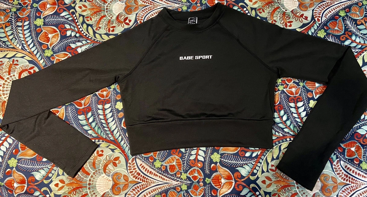 Shein babe clearance sweatshirt