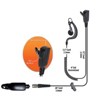 Klein BodyGuard 1-Wire QD Earpiece for Motorola Multi-Pin Radios