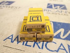 Square D B0.57 Heaters *LOT OF 3 *NEW