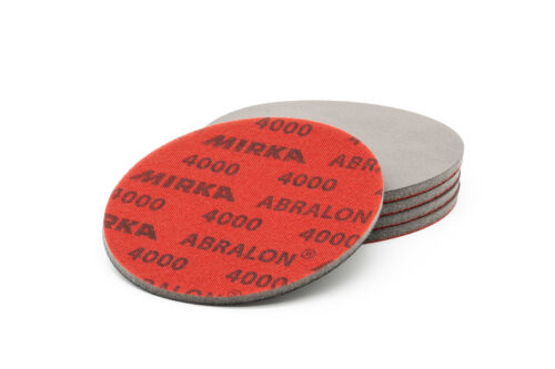 5 x Mirka Abralon Ø 150 mm - P 4000 grinding pad grinding wheel - Picture 1 of 4