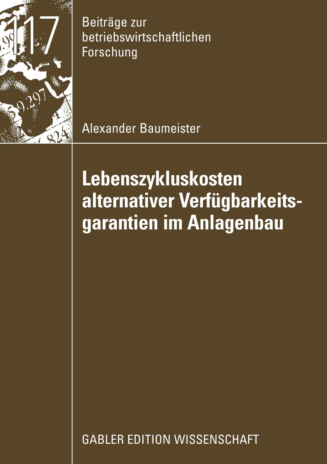 Alexander Baumeister | Lebenszykluskosten Alternativer...