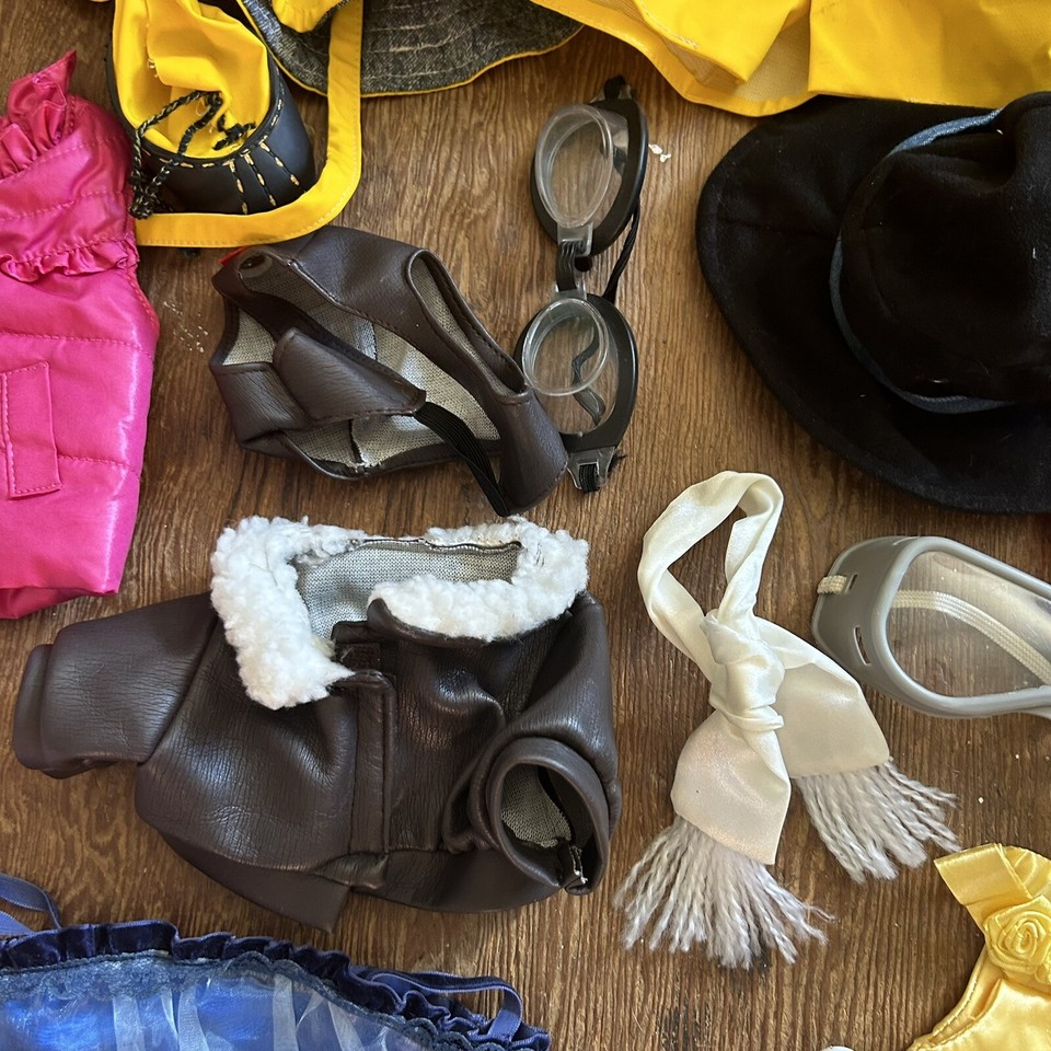 Build a Bear Clothes Accessories Shoes Bundle Huge Lot Dress Up