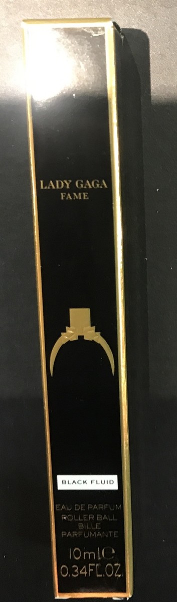 LADY GAGA FAME BLACK FLUID EAU DE PARFUM Rollerball 10ml/.34 oz