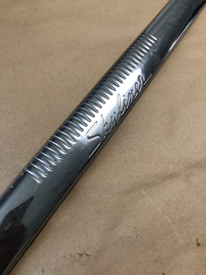 1952 1953 1954 Ford Skyliner convertible door top trim molding Fomoco embossed - Image 3 of 4