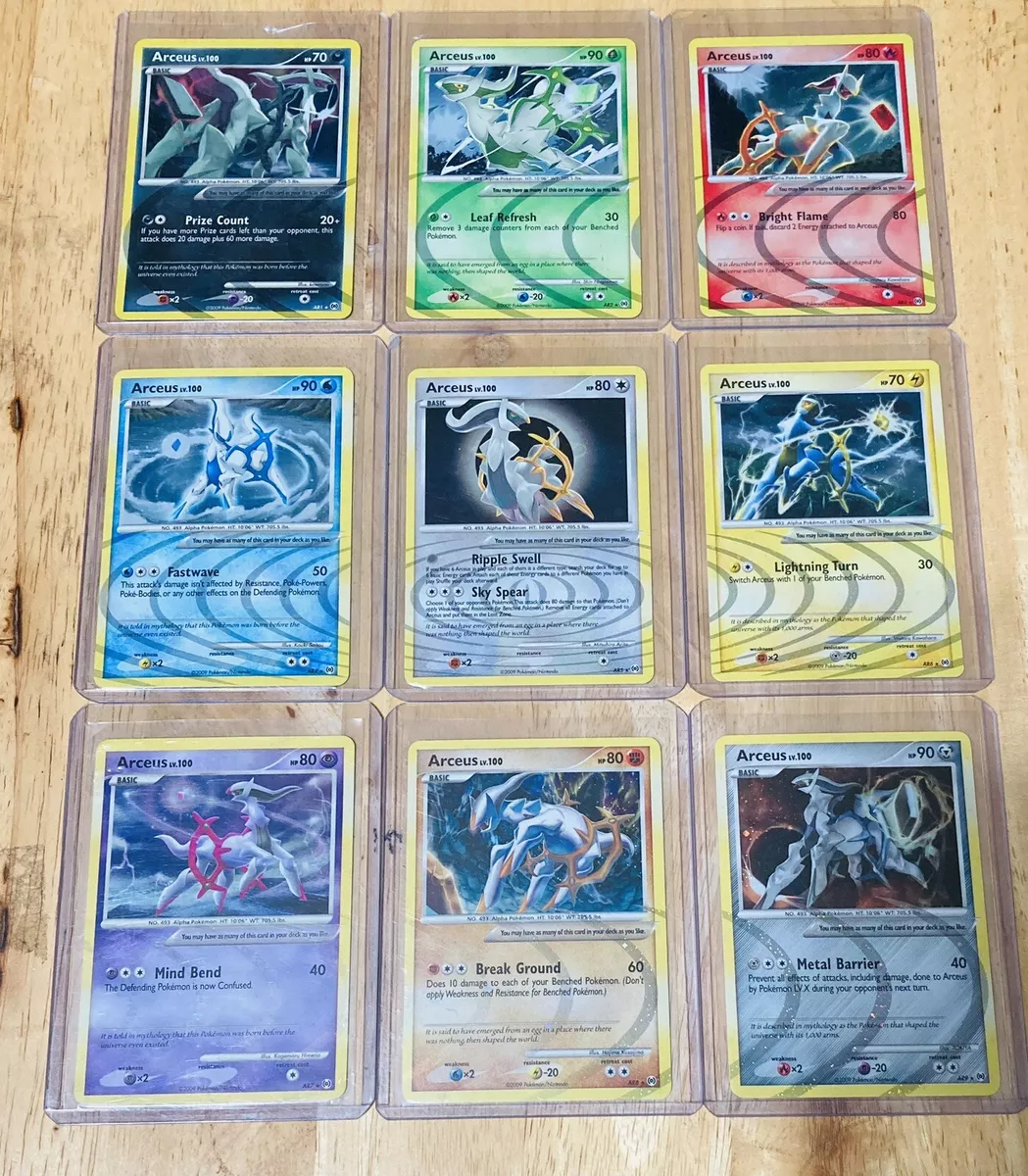 Arceus - AR1 - Holo Rare