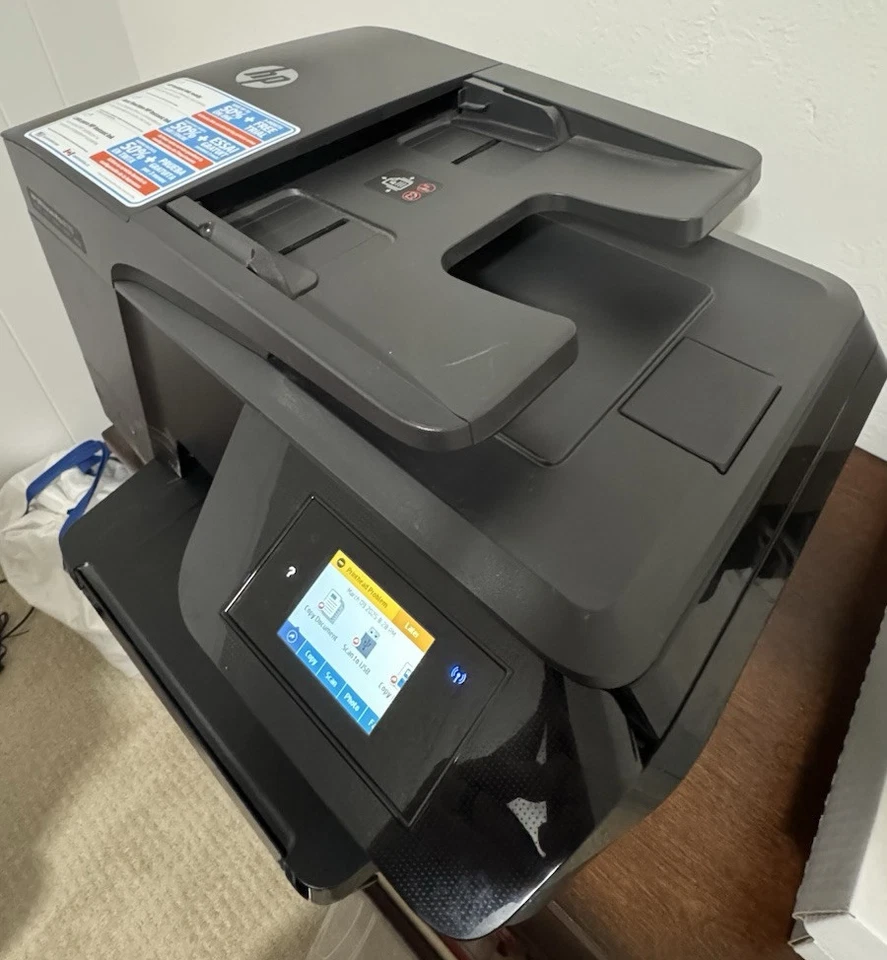 HP OfficeJet Pro 8710 Inkjet Printer (M9L66A#B1H) PRINTHEAD ERROR - Image 3 of 4