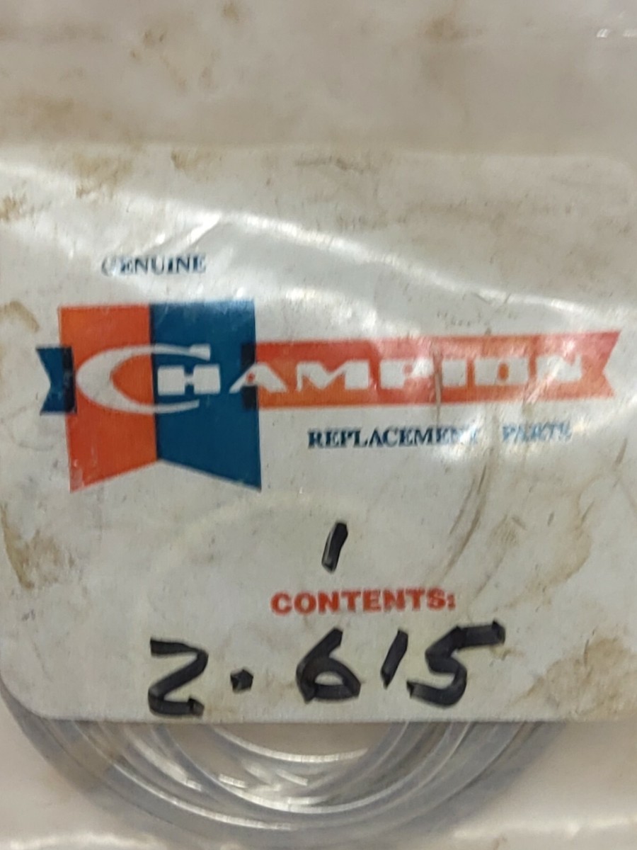 CHAMPION Z615 VALVE GASKET KIT (NOS) | eBay