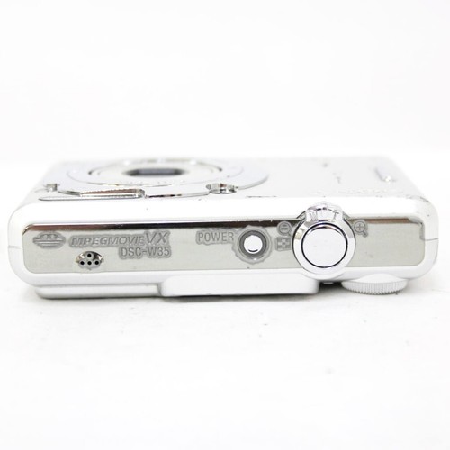SONY Cyber-shot DSC-W35 7.2MP Silver DigitalCamera W/ Battery Charger From Japan - Picture 6 of 8