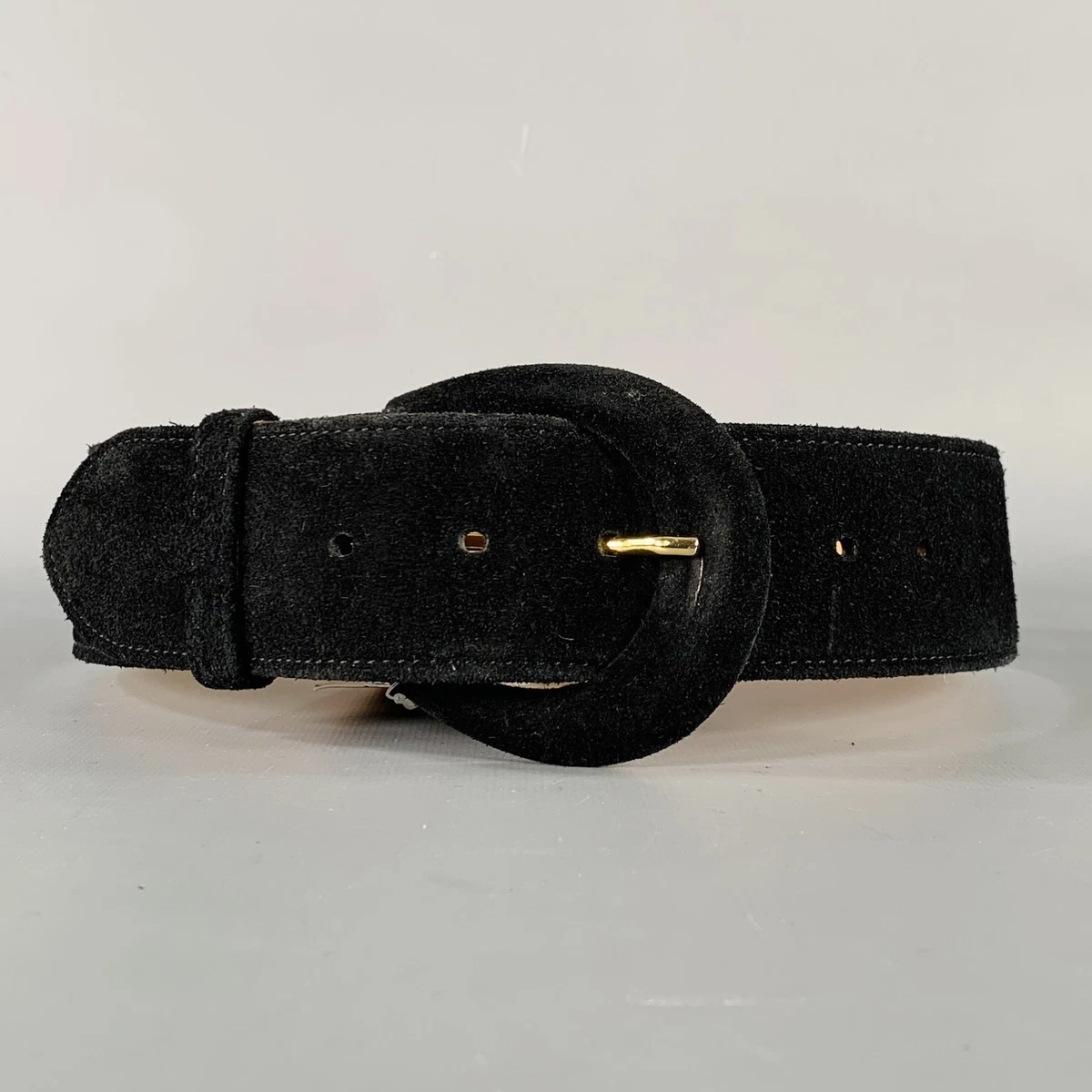 Vintage Giorgio Armani Suede Belt Giorgio Armani & Kith Reversible Suede Belt - Tan – Kith Europe main image 3