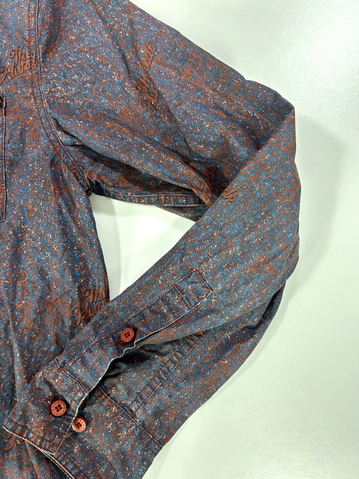 CAMISA DE ALGODÓN CON INSIGNIA HOLOGRAMA ADAM BOMB MEDIANA PARA HOMBRE LOS CIENTOS Foto 3 de 4