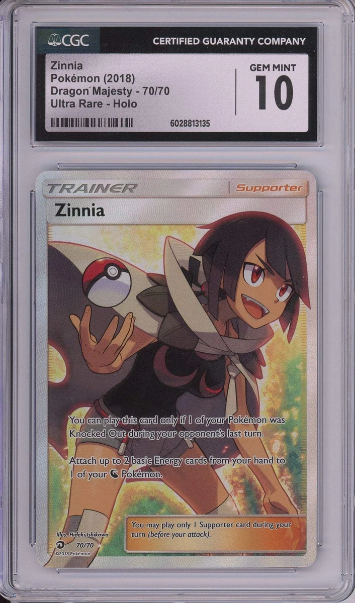 Zinnia Pokémon TCG Cards for sale