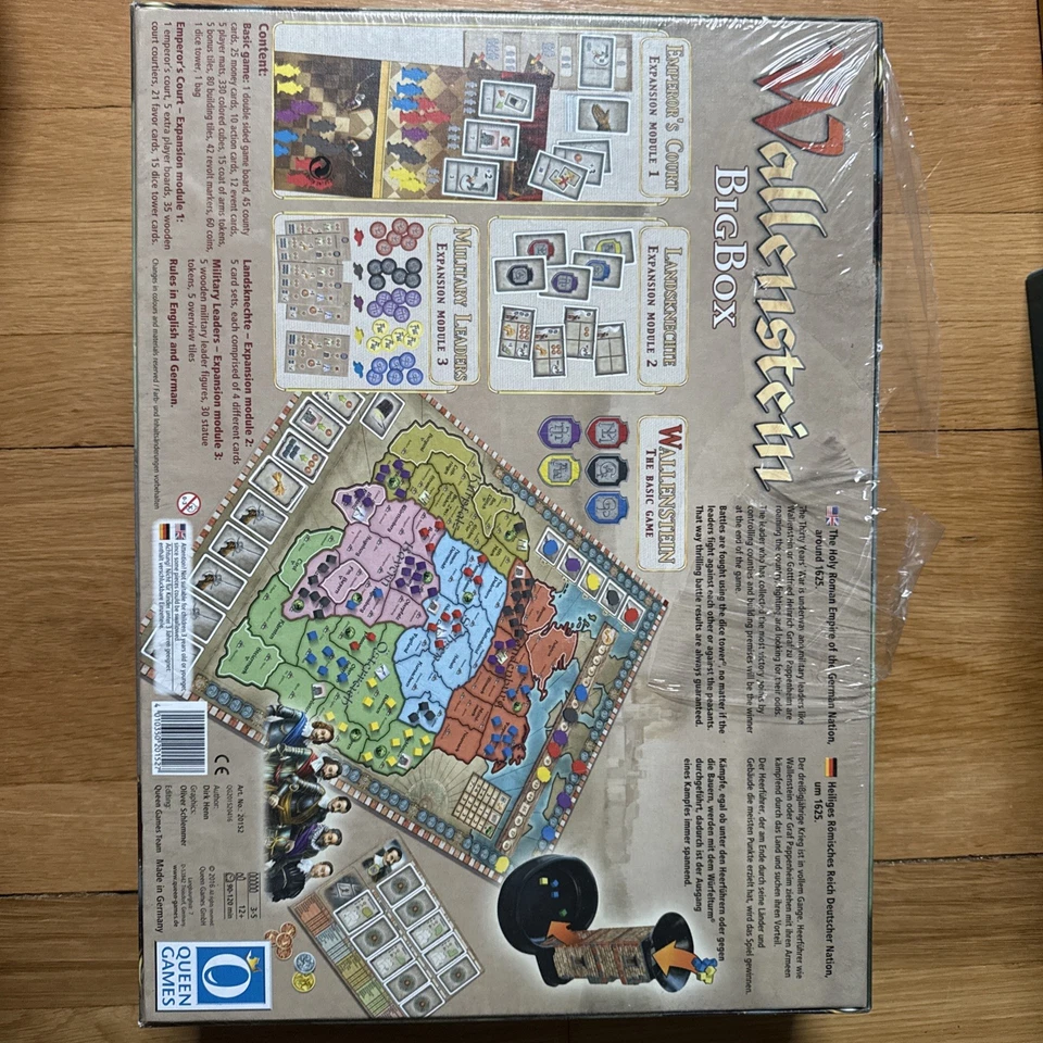 WALLENSTEIN BIG BOX - Kickstarter (SELLADO) - Queen Games Foto 2 de 2