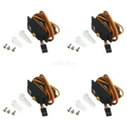 FMSSER028 25g Metal Gear Analog Servo Positive 600mm Wire for 700mm P51 P47 F4U