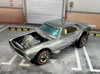 Hot Wheels Redline 1970 Chrome Heavy Chevy With White Interior, Vintage