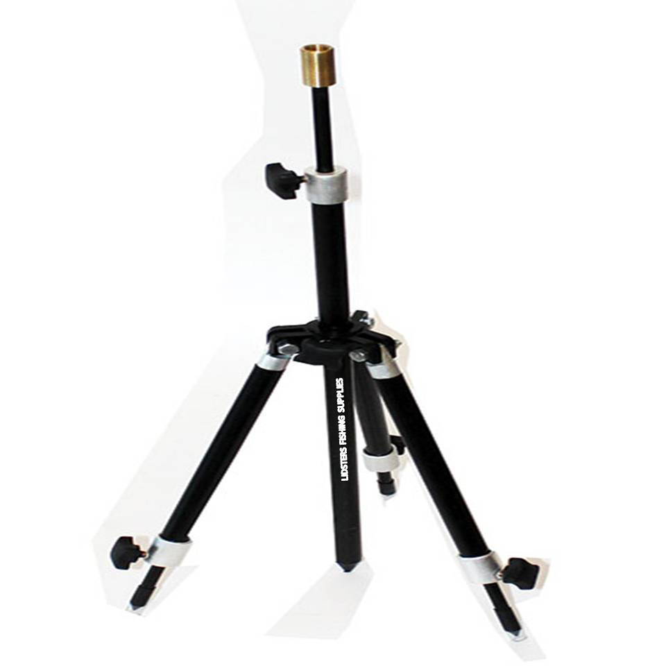 x New Carp Coarse Fishing Mini Tripod Rod Rest Fully Adjustable