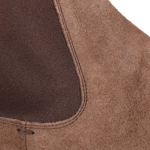 BRUNELLO CUCINELLI MEN'S 100% LEATHER TWO TONE LOW CALF CHELSEA BOOTS NEW - Picture 5 of 5
