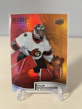 2021-22 Allure Rainbow Red Orange #R29 Filip Gustavsson - NHL Hockey Card