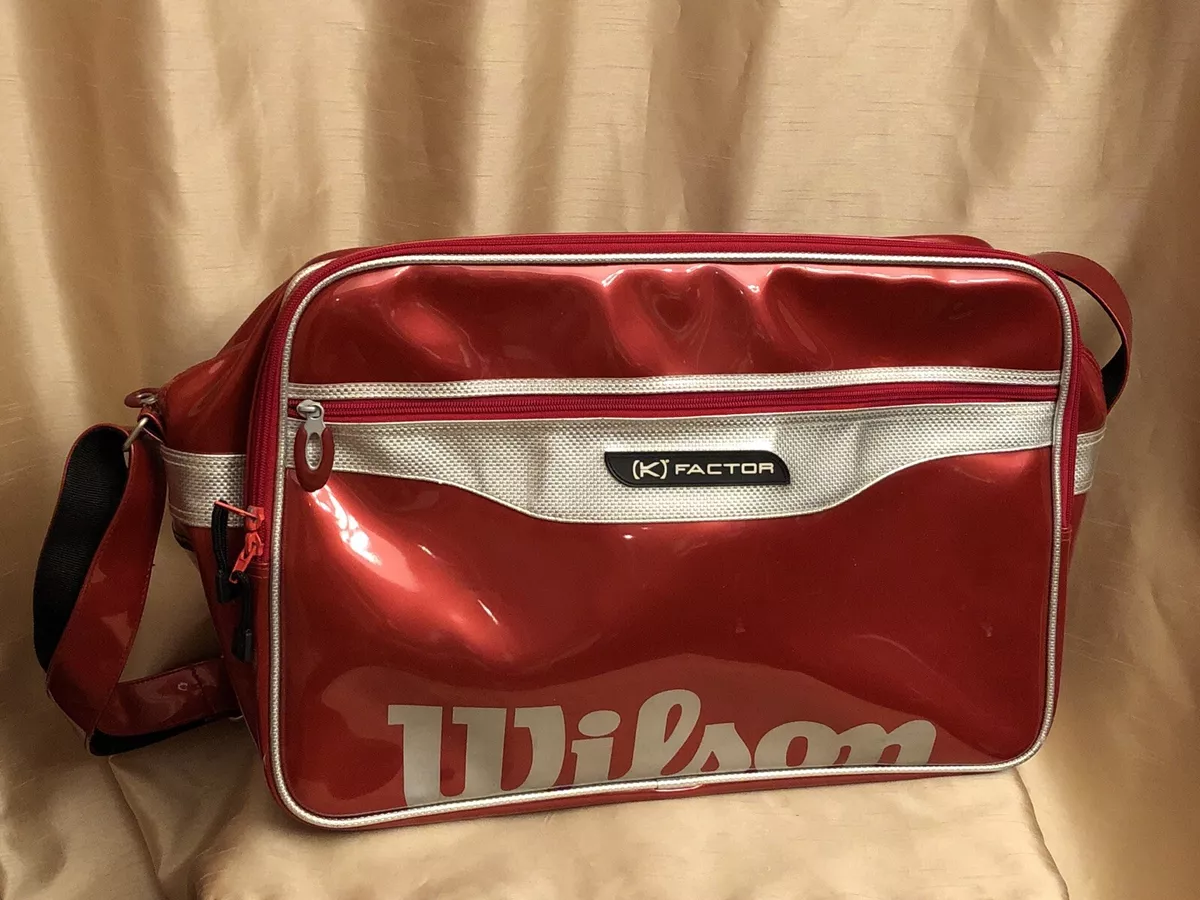 Wilson Tennis Or Pickleball K Factor Gym Bag Duffle Retro Rare