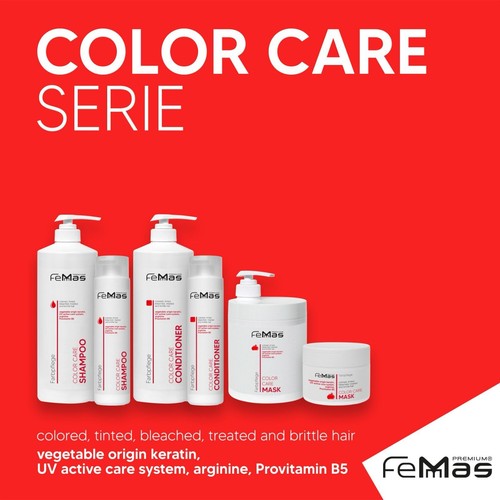 Femmas Color Care Farbschutz Pflege-Shampoo 1000ml (22,80 EUR/l) - Bild 3 von 3
